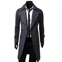 Sammy Jackson™ Britse Trenchcoat| Winddichte jas met dubbele rij knopen