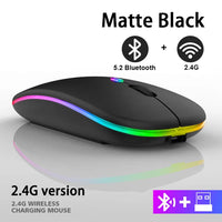 Sammy Jackson™ Wireless LED Mouse | Rechargeable Bluetooth Mouse