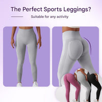 Legginsy sportowe damskie z wysokim stanem – FlexFit
