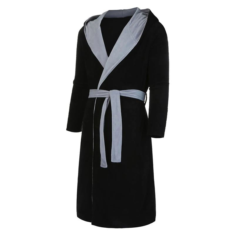 Sammy Jackson™ Winter Warrior Bathrobe | Cozy flannel bathrobe