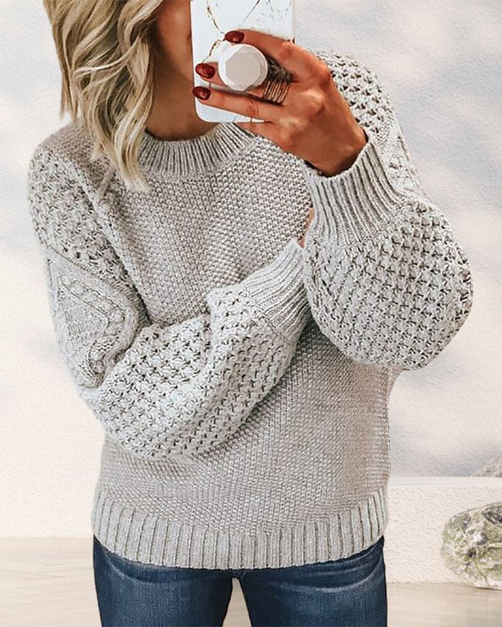 Podstawowy sweter pulower - Evelyn