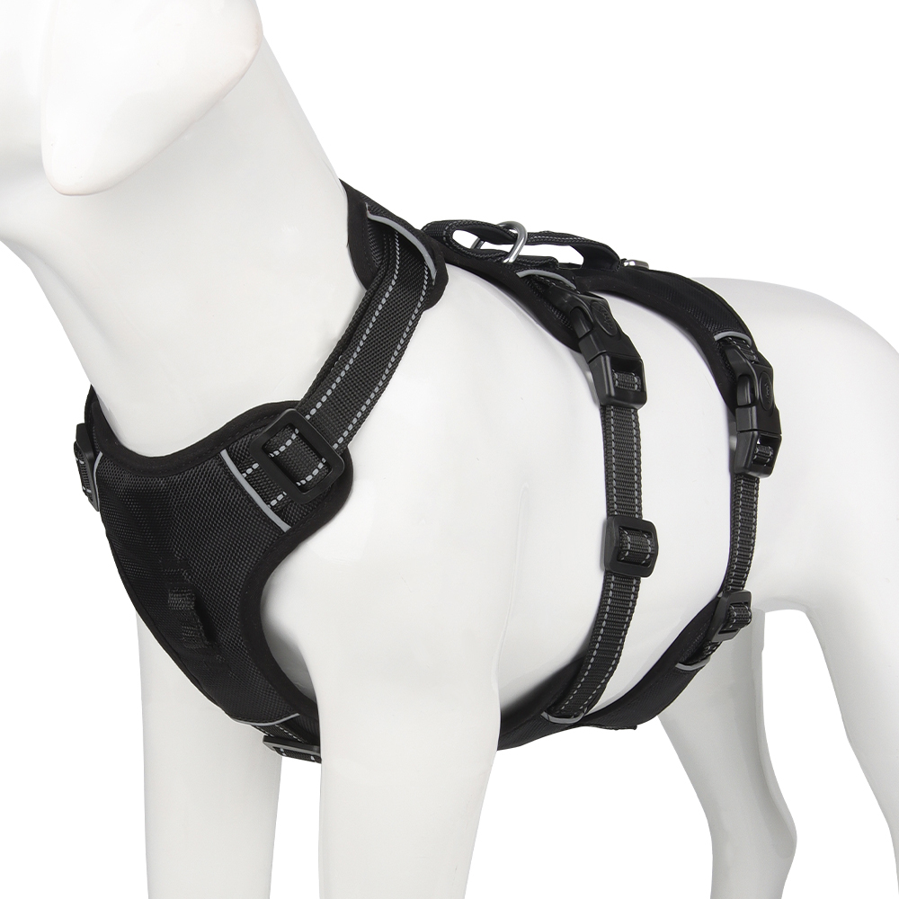 Reflecterend Anti-Trek Hondentuig - GripGuard