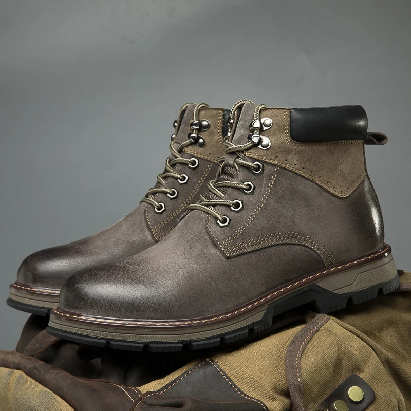 Sammy Jackson™ Leather Winter Shoes | True winter warmers