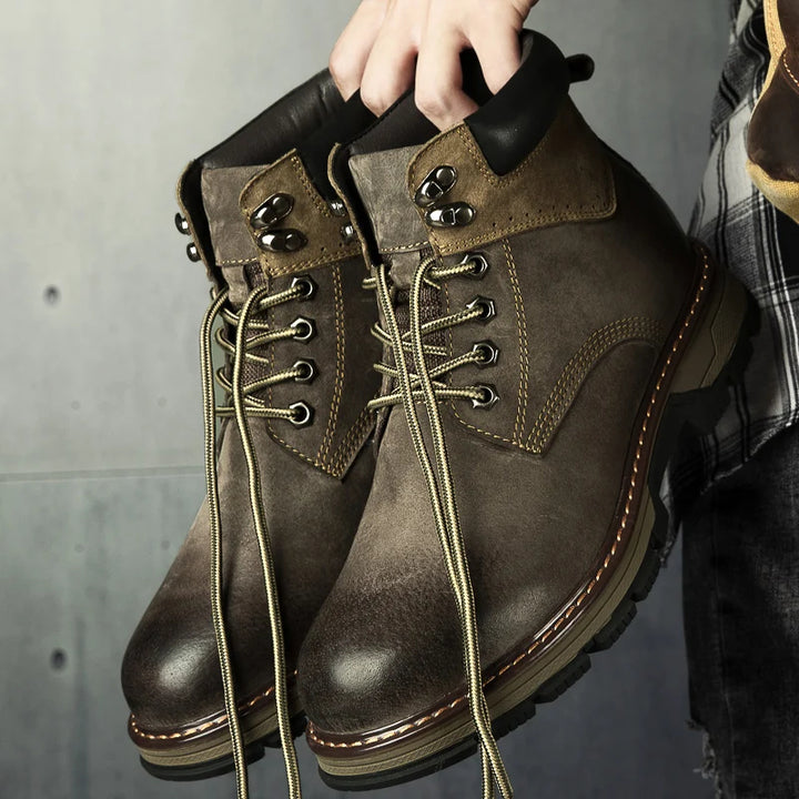 Sammy Jackson™ Leather Winter Shoes | True winter warmers