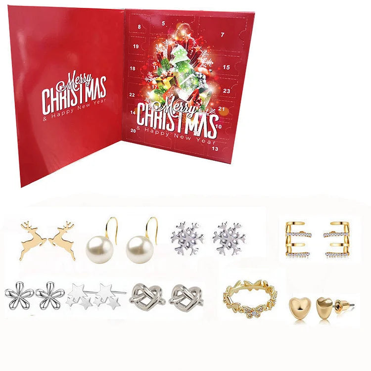Gouden/Zilveren Sieraden Adventskalender - Livia