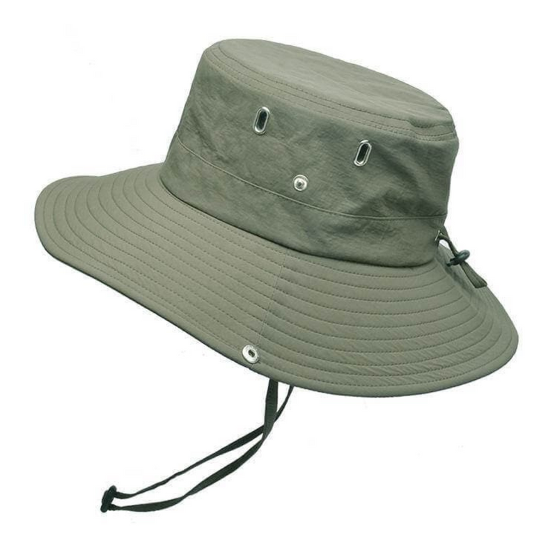 Wodoodporny outdoorowy kapelusz typu bucket z ochroną UV – ShieldFlex Pro