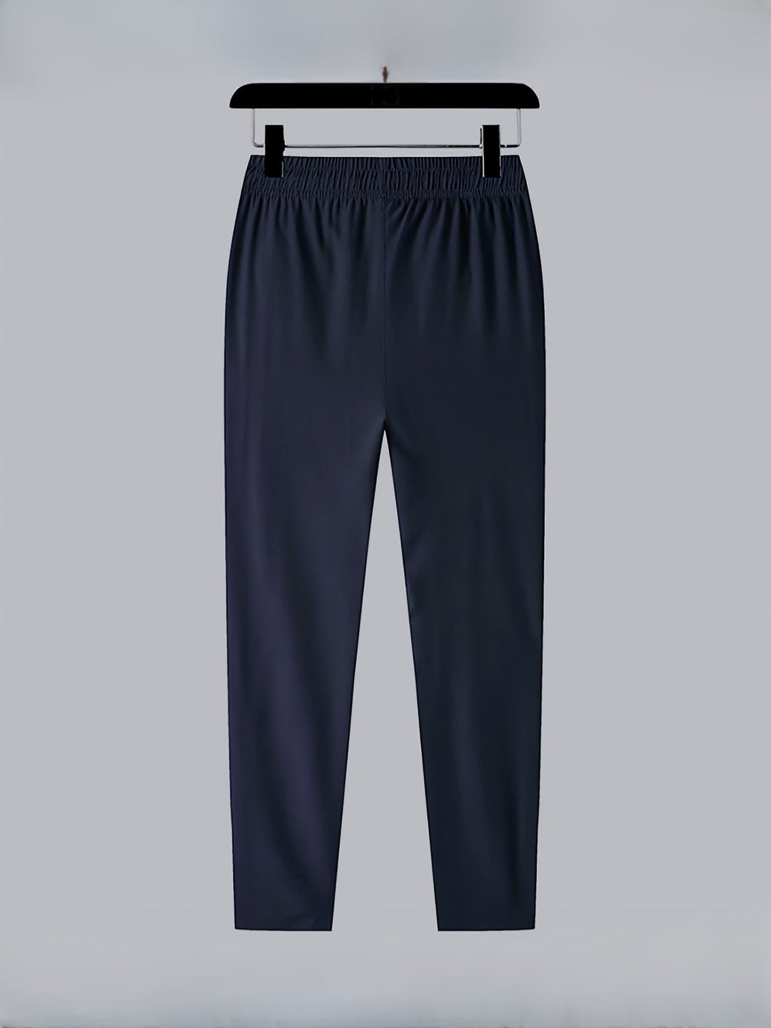 Solid Jogging Pants with Zipper Details - Milan