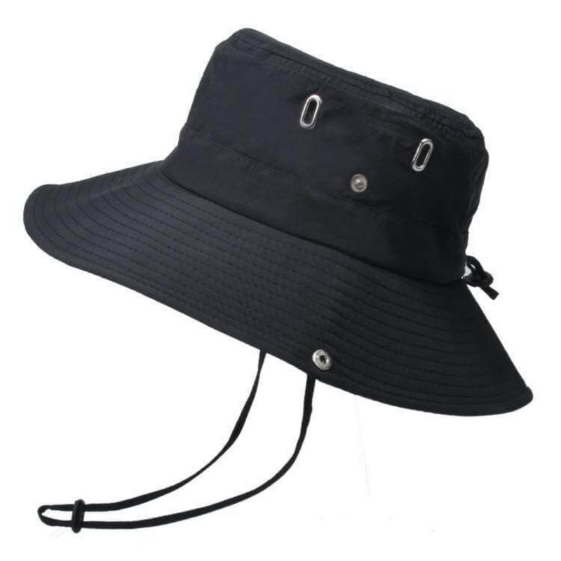 Wodoodporny outdoorowy kapelusz typu bucket z ochroną UV – ShieldFlex Pro