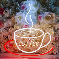 Neon Coffee Lamp for Wall Decoration - Nina