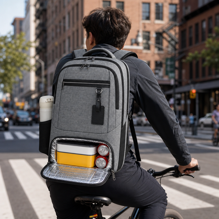 Waterdichte Rugzak met Laptopvak & Koelvak – Packero