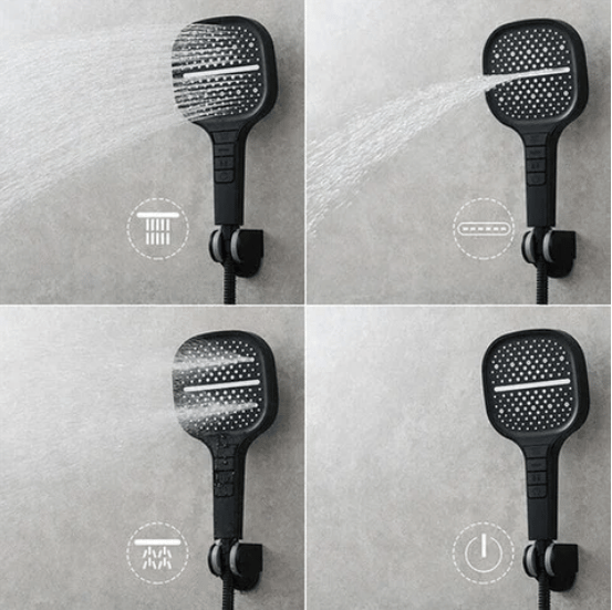 Luxury Showerhead with 7 Settings – HydraLux