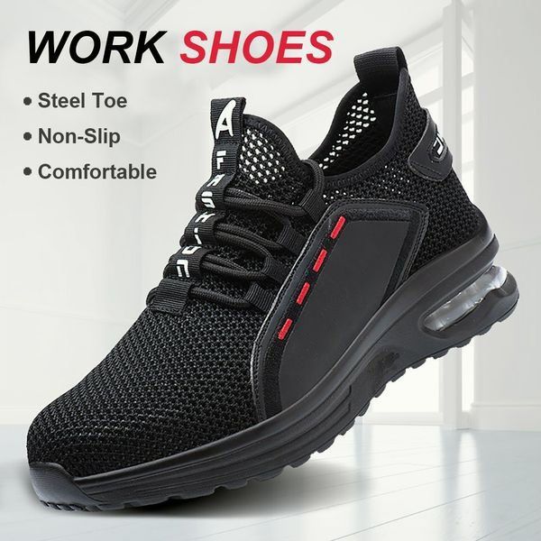 Ultralight Safety Shoes with Steel Toe – SteelFlex One