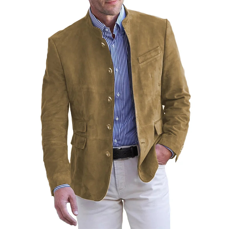 Classic Button-Down Jacket for Men – Magnus