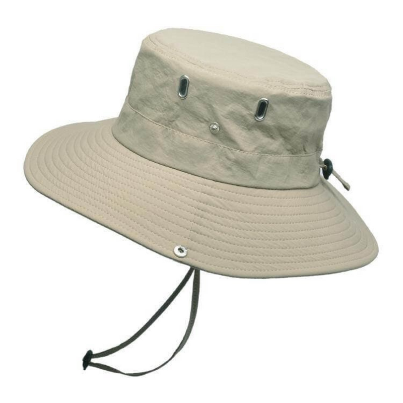 Wodoodporny outdoorowy kapelusz typu bucket z ochroną UV – ShieldFlex Pro