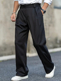 Loose Men's Pants with Pleats – Matteo