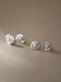 Baroque Pearl Earrings - Noa