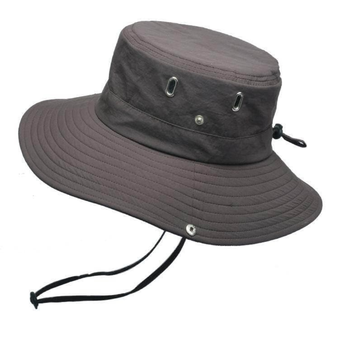Wodoodporny outdoorowy kapelusz typu bucket z ochroną UV – ShieldFlex Pro