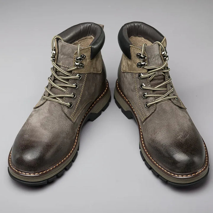 Sammy Jackson™ Leather Winter Shoes | True winter warmers