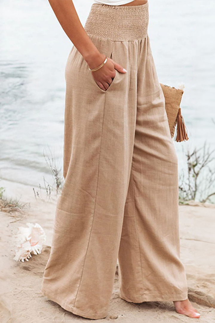Trendy Palazzo Pants with Boho Flair – Yasmin