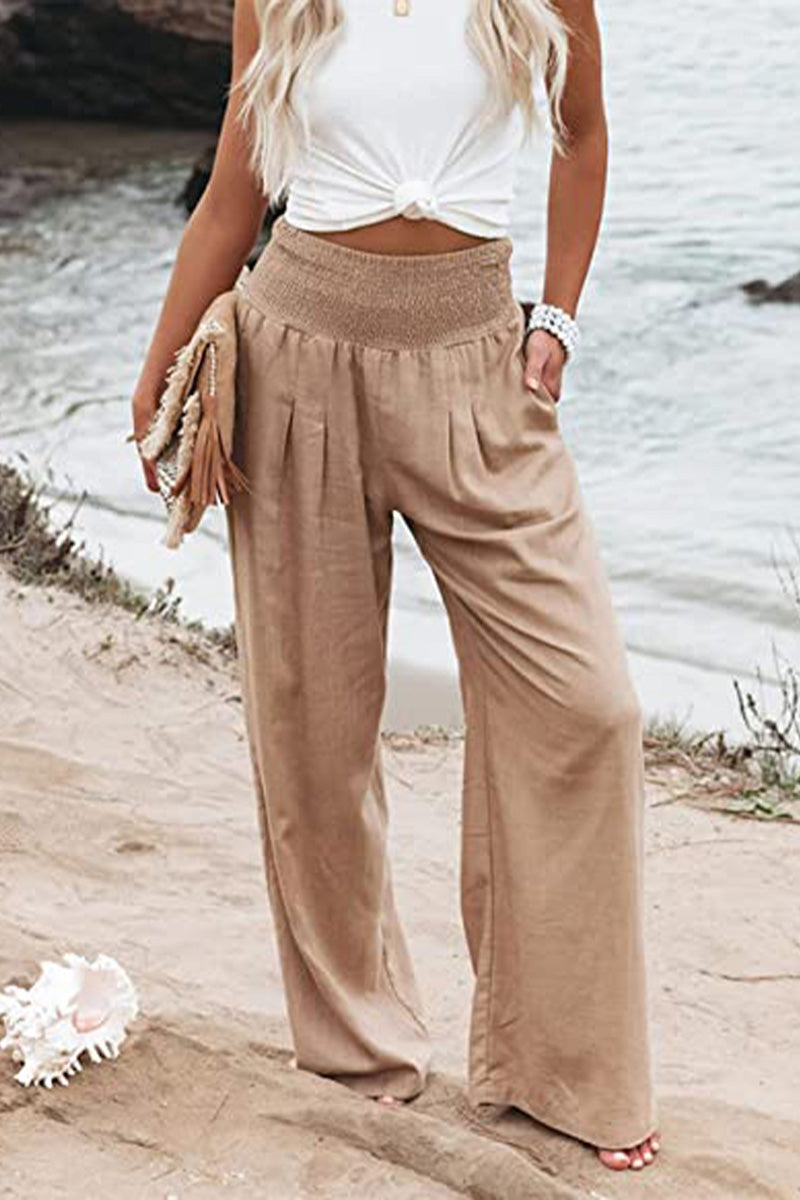 Trendy Palazzo Pants with Boho Flair – Yasmin