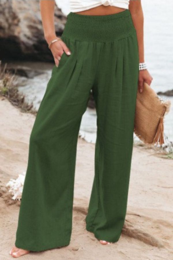 Trendy Palazzo Pants with Boho Flair – Yasmin