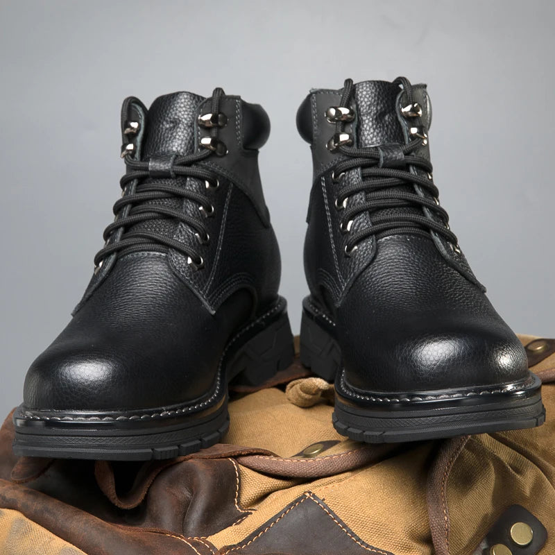 Sammy Jackson™ Leather Winter Shoes | True winter warmers