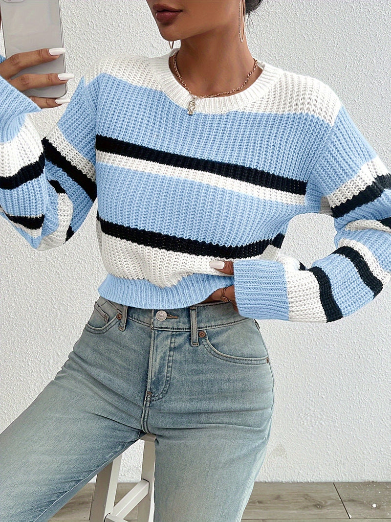 Comfortable and Stylish Knitted Sweater - Sienna