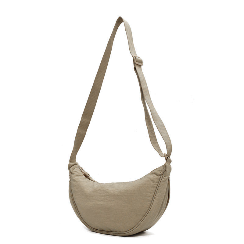 Stijlvolle Half Moon Crossbody Bag - Luna