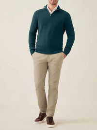 Comfortabele Heren Zip-up Trui - Lucas