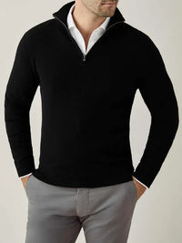 Comfortabele Heren Zip-up Trui - Lucas
