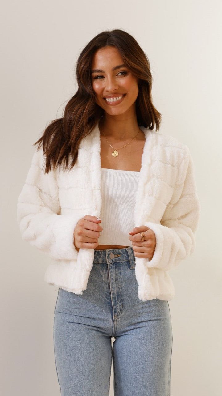 Luxe Dames Crop Jasje - Veloura