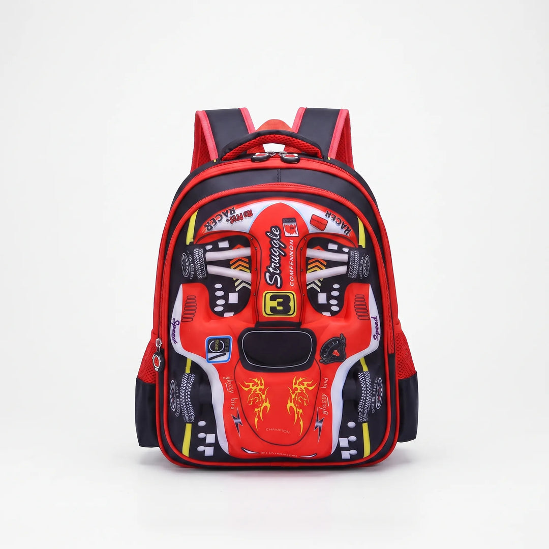 3D Raceauto Schooltas - Veloxis