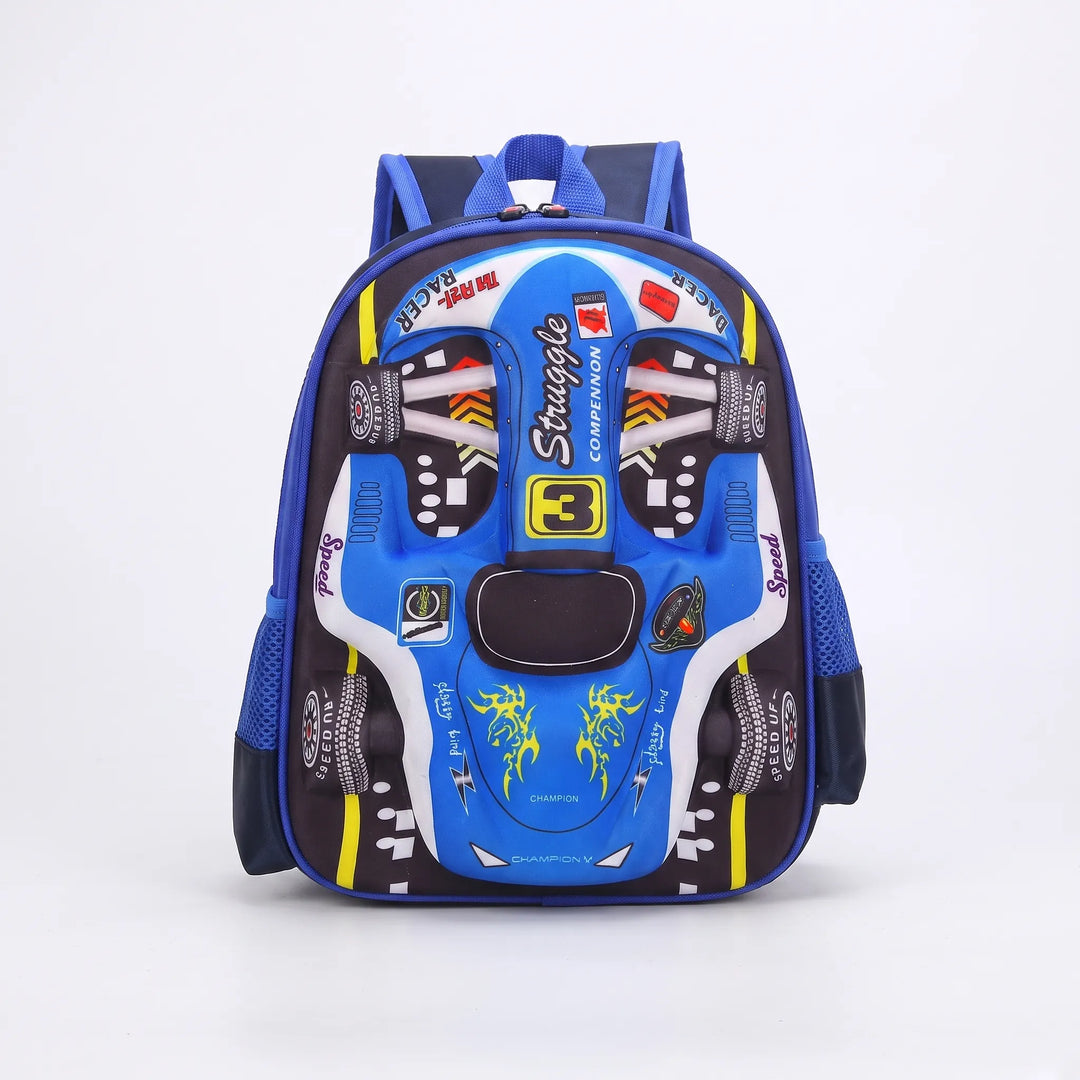 3D Raceauto Schooltas - Veloxis