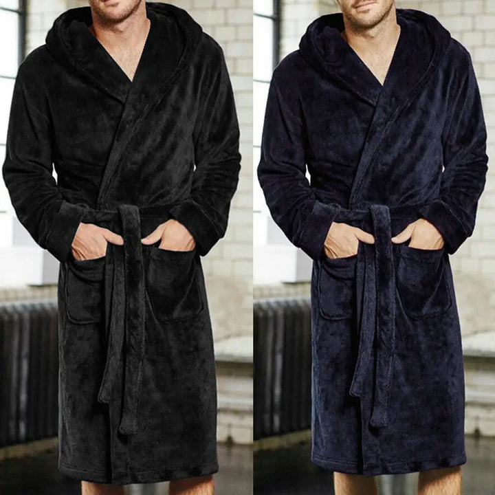 Sammy Jackson™ Ultimate Szlafrok | Komfortowy flanelowy szlafrok