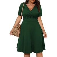 Sammy Jackson™ Georgie Plus-Size Summer Dress | Formal & Stylish