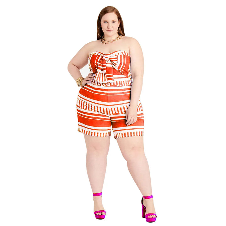 Sammy Jackson™ Anna Kombinezon Plus Size | Bez ramiączek i seksowny