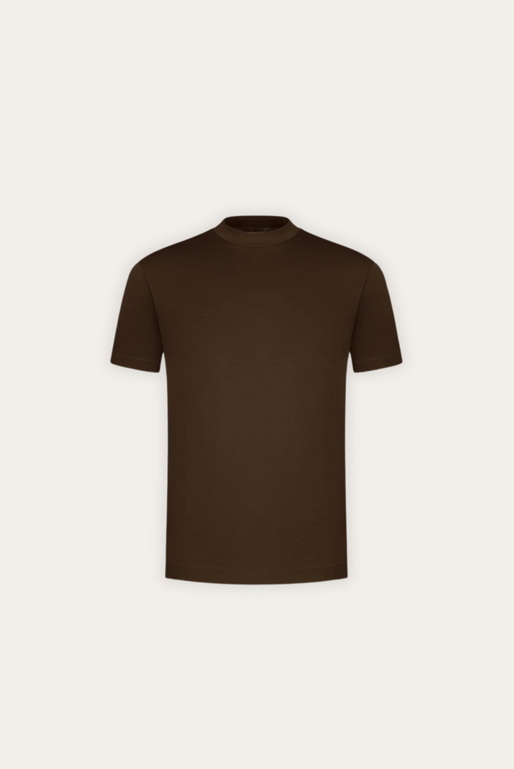 Stijlvol heren T-shirt van gemerceriseerd katoen - Dario