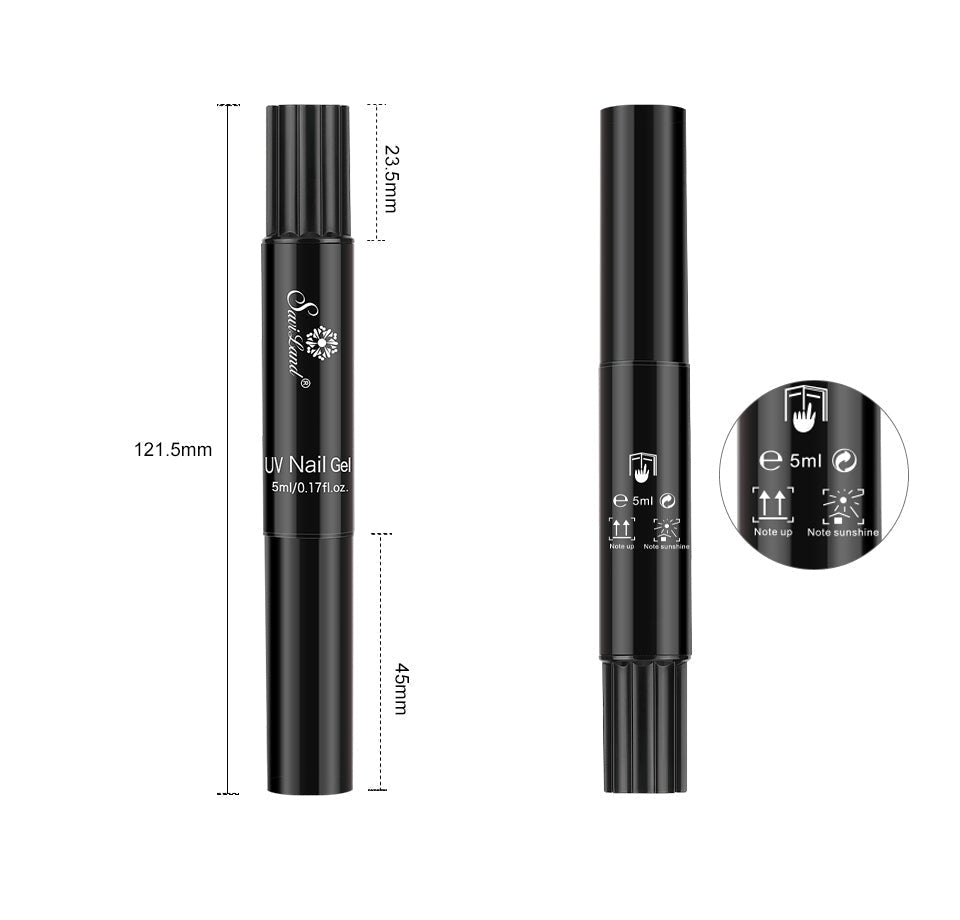 Gel Nail Polish Pen Without UV – Glosséa
