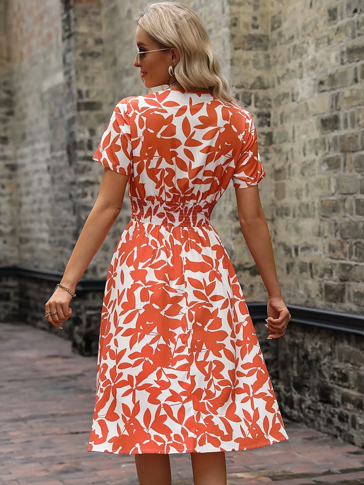 Wrap Dress with Floral Pattern | Livia | Fresh and Stylish
