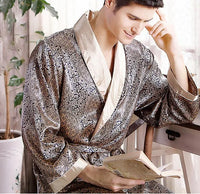 Sammy Jackson™ Satin Deluxe Robe | Trendy satin robe