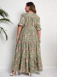 Sammy Jackson™ Marga Plus-Size Summer Dress | Stylish & Floral