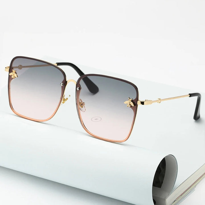 Sammy Jackson™ Charlotte Sunglasses | Oversized & Rimless