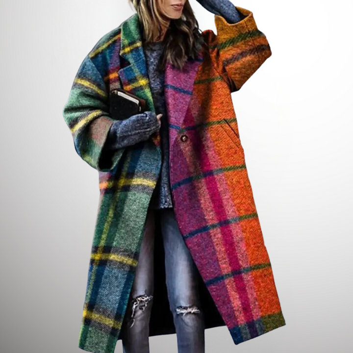 Lange Dames Wintertrenchcoat - Vivienne