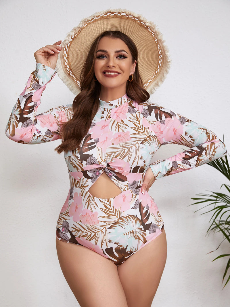 Sammy Jackson™ Veerle Plus-Size Vintage Badpak | Uniek & Trendy