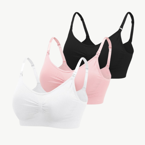 Comfortable Nursing Bra (Set of 3) – NurtureFit