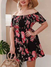Sammy Jackson™ Lolita Off-Shoulder Zomerjurk | Stijlvol & Fleurig