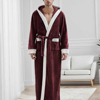 Sammy Jackson™ Hooded Badjas | Warme badjas met capuchon