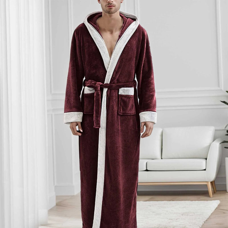 Sammy Jackson™ Hooded Badjas | Warme badjas met capuchon