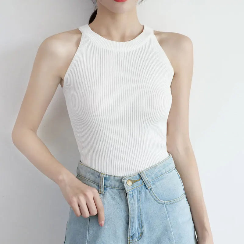 Sammy Jackson™ Wyverna Top | Mouwloos & Trendy