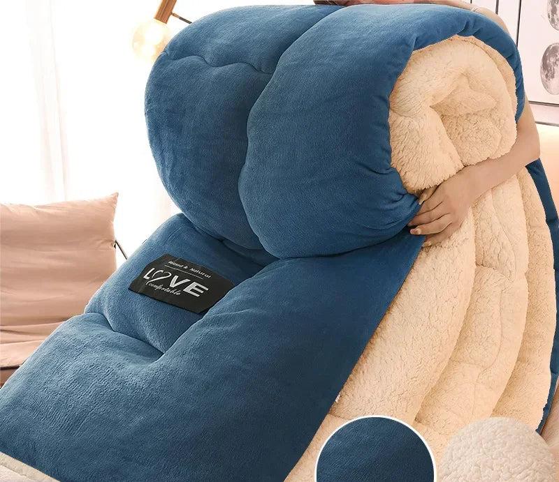 Luxury Winter Duvet with Double Flannel Fleece - FrostGuard